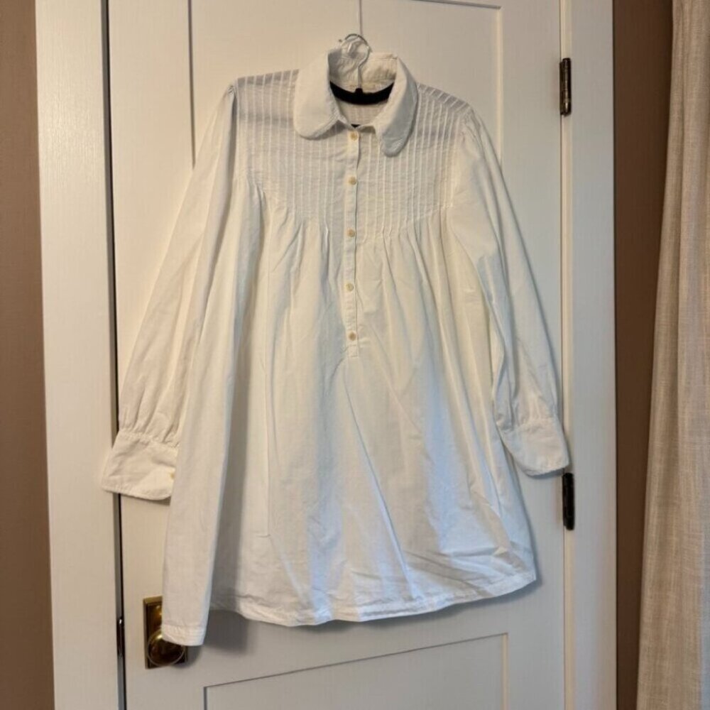 Pristine Rudy Jude Painter's Dress in White